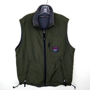 Abercrombie & Fitch Reversible Nylon Fleece Vest M